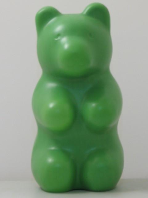 Dekoration-Kinder-Leuchte GUMMIBÄR 54cm grün