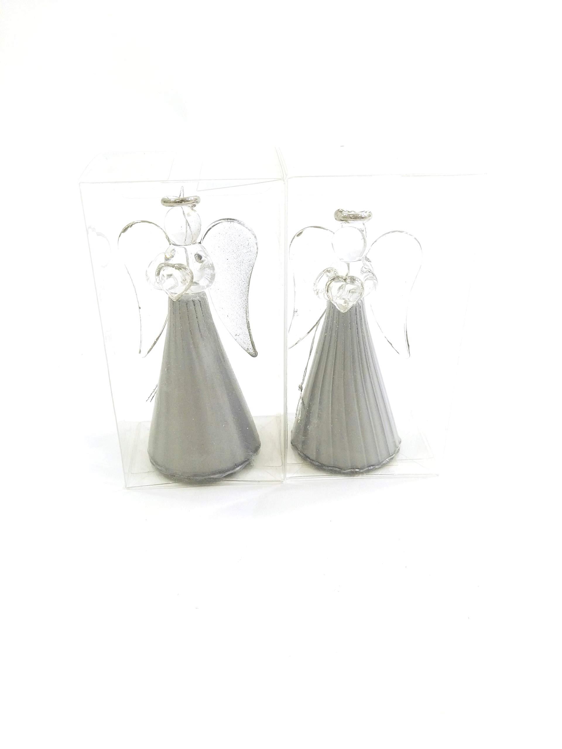 Glasengel zum Hängen 7 Stück Weihnachtsdeko