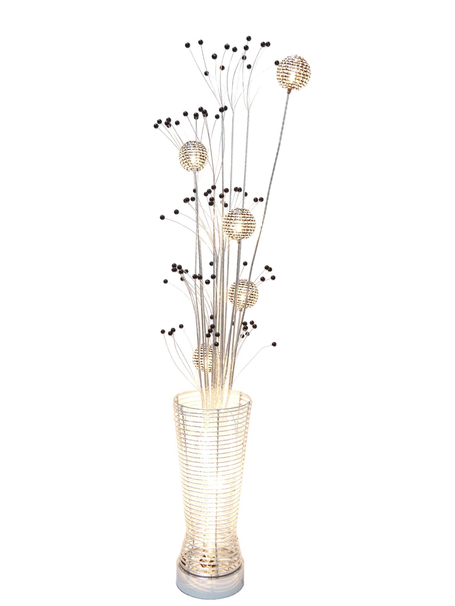 Stehleuchte Manjola 7-flammig Aluminium