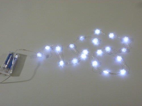 LED Lichterkette 20 flammig batteriebetrieben für innen Tisch-Weihnachtsdekoration