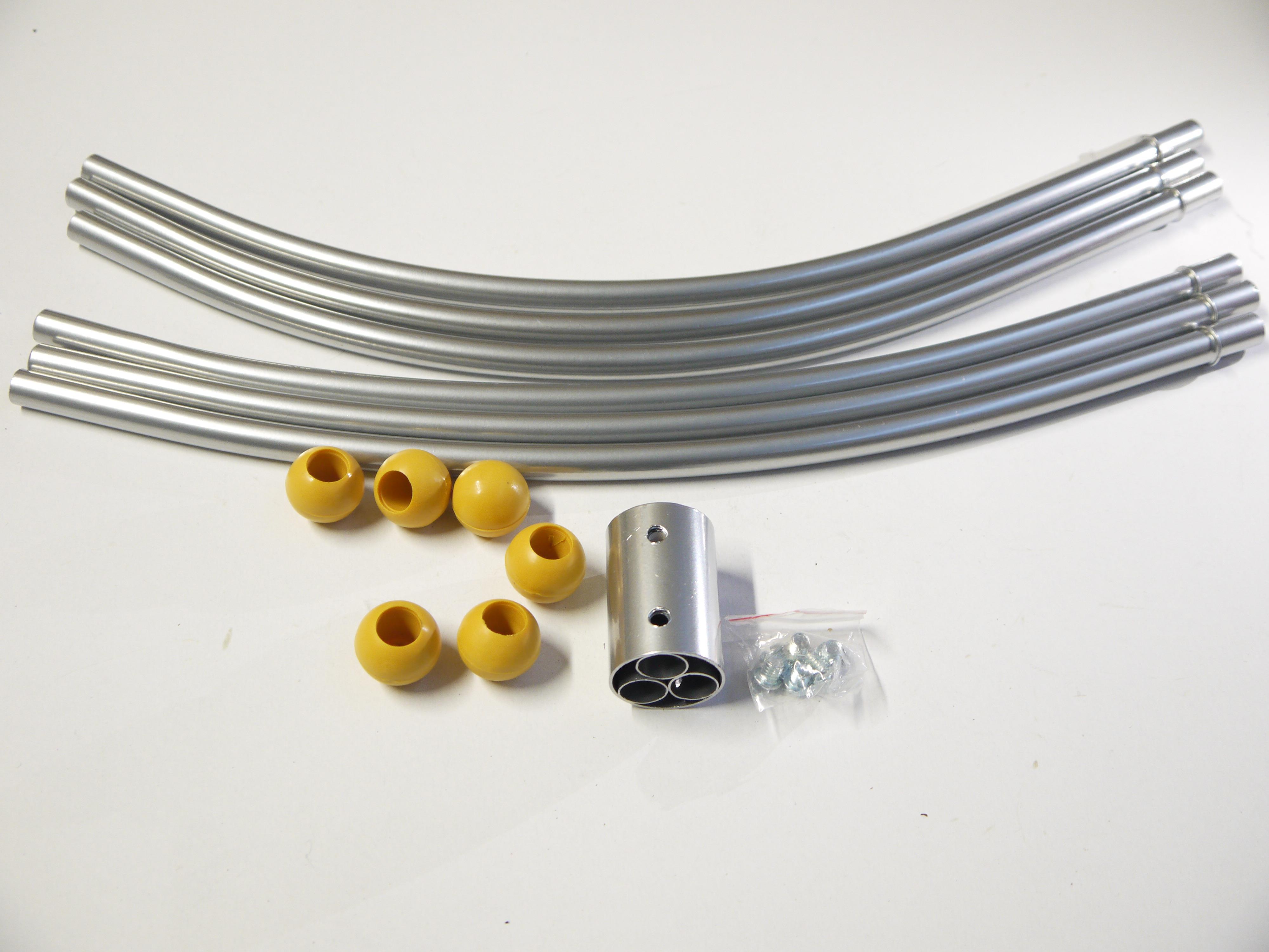 Ersatz-Ständer Set Silber