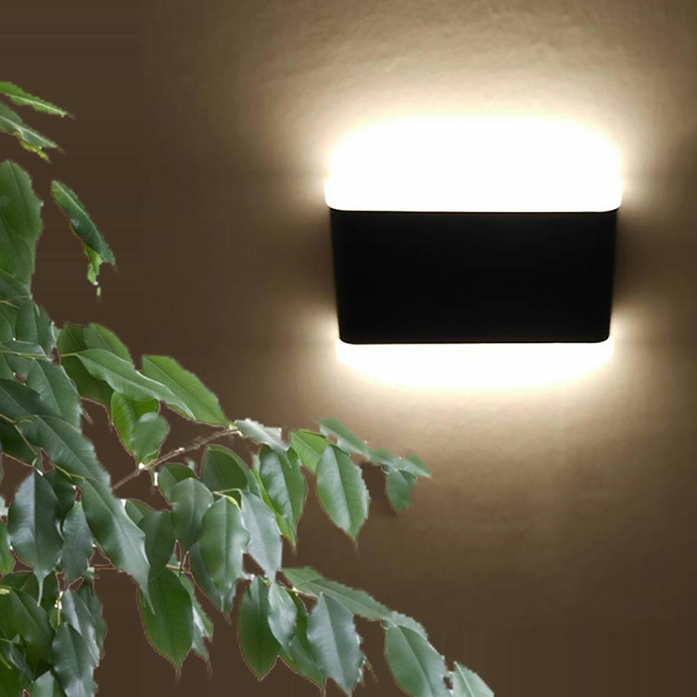 LED Außenwandleuchte Catania 17cm schwarz