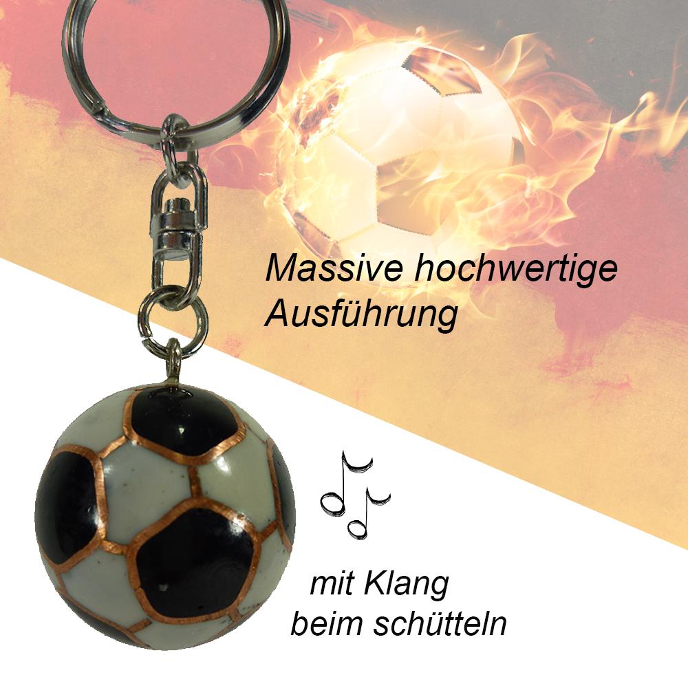 Schlüsselanhänger Deutschland-Flagge oder Fußball