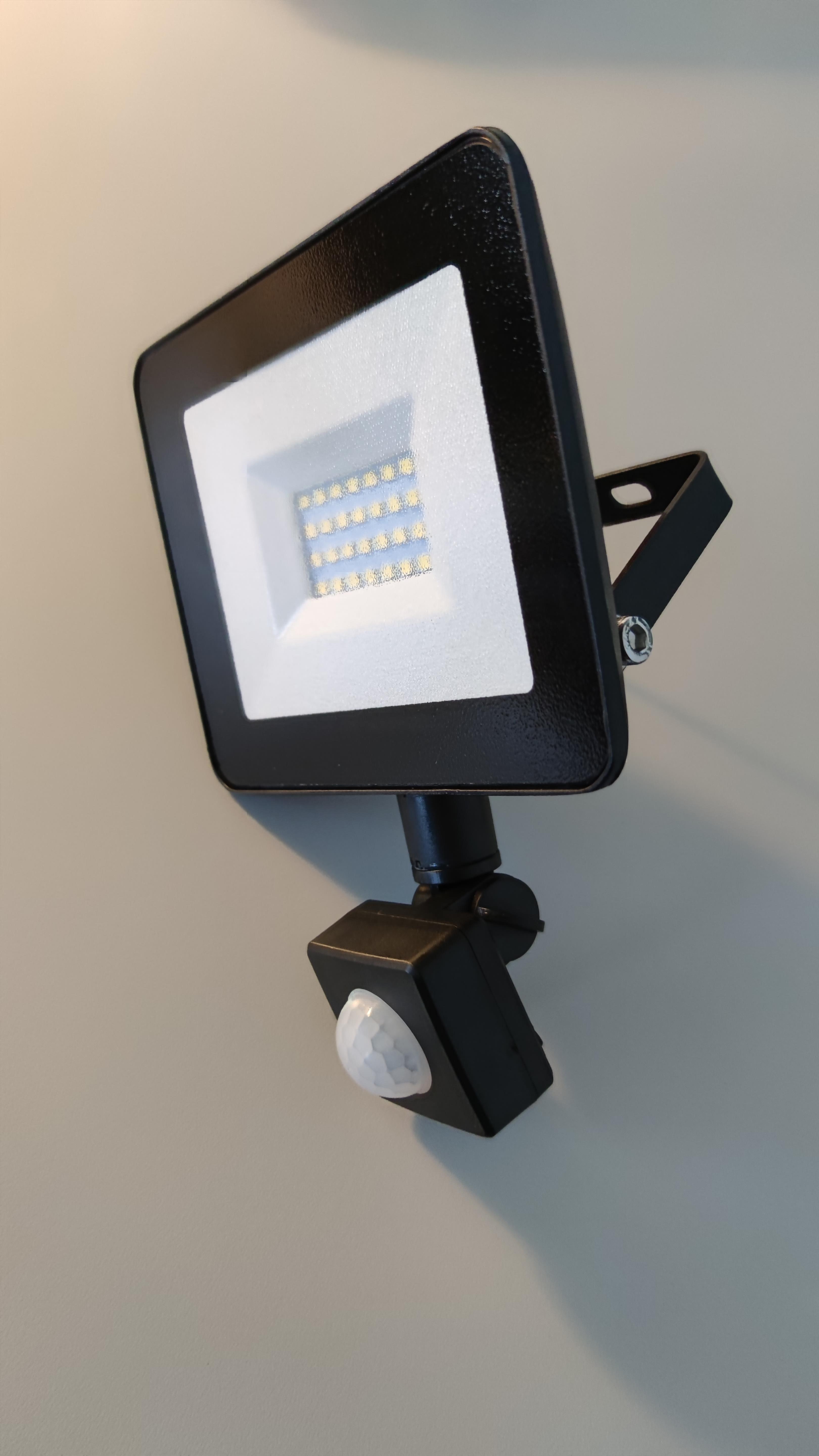 LED Fluter Außenwandleuchte mit Bewegungsmelder 20Watt