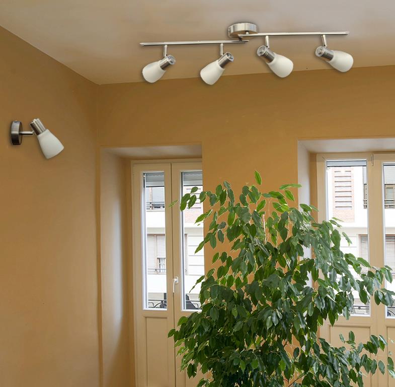 Strahler-Serie 4-flammig LENA-EIKO Spotleuchte Deckenlampe