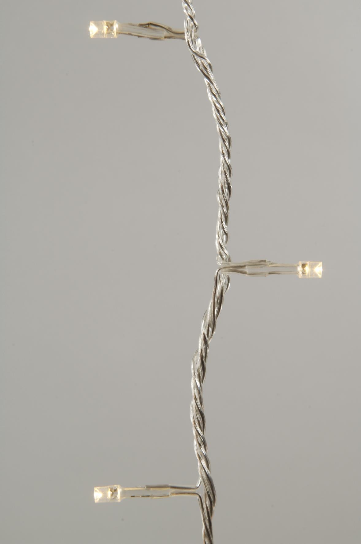 LED Lichterkette 48 flammig batteriebetrieben Time Function außen/Innen