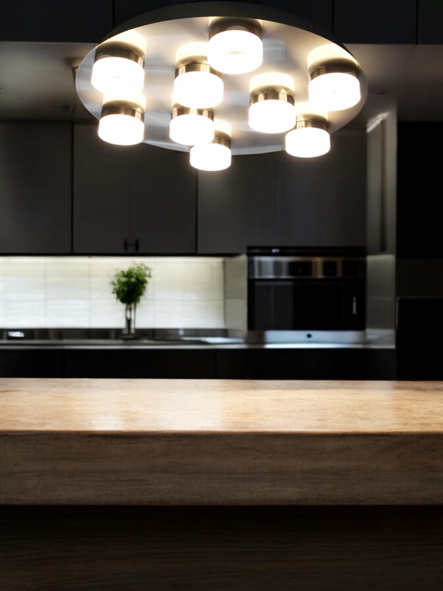 Moderne LED Deckenleuchte MARENA 9-flammig