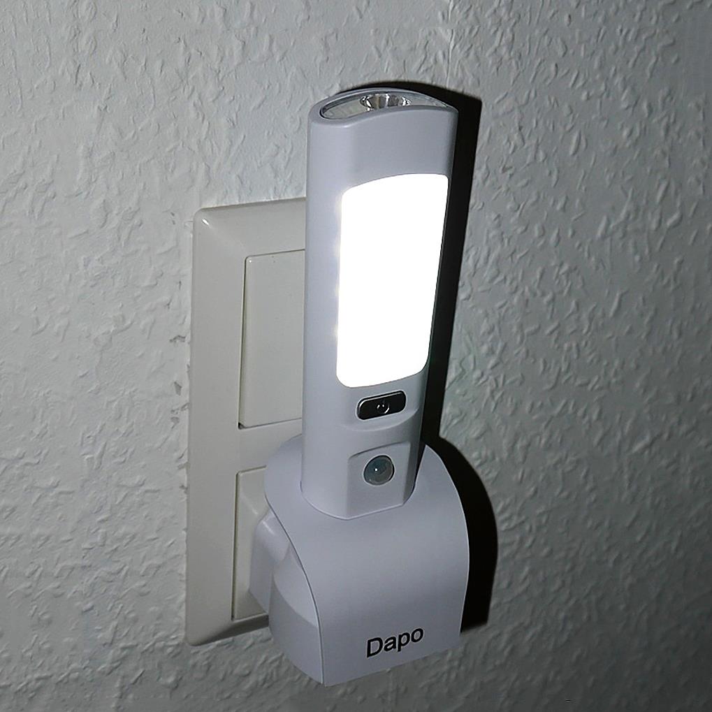 LED-Nacht-/Notleuchte und Taschenlampe