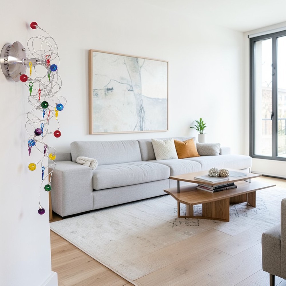 Wand-Decken-Leuchte MORIA 12-flammig