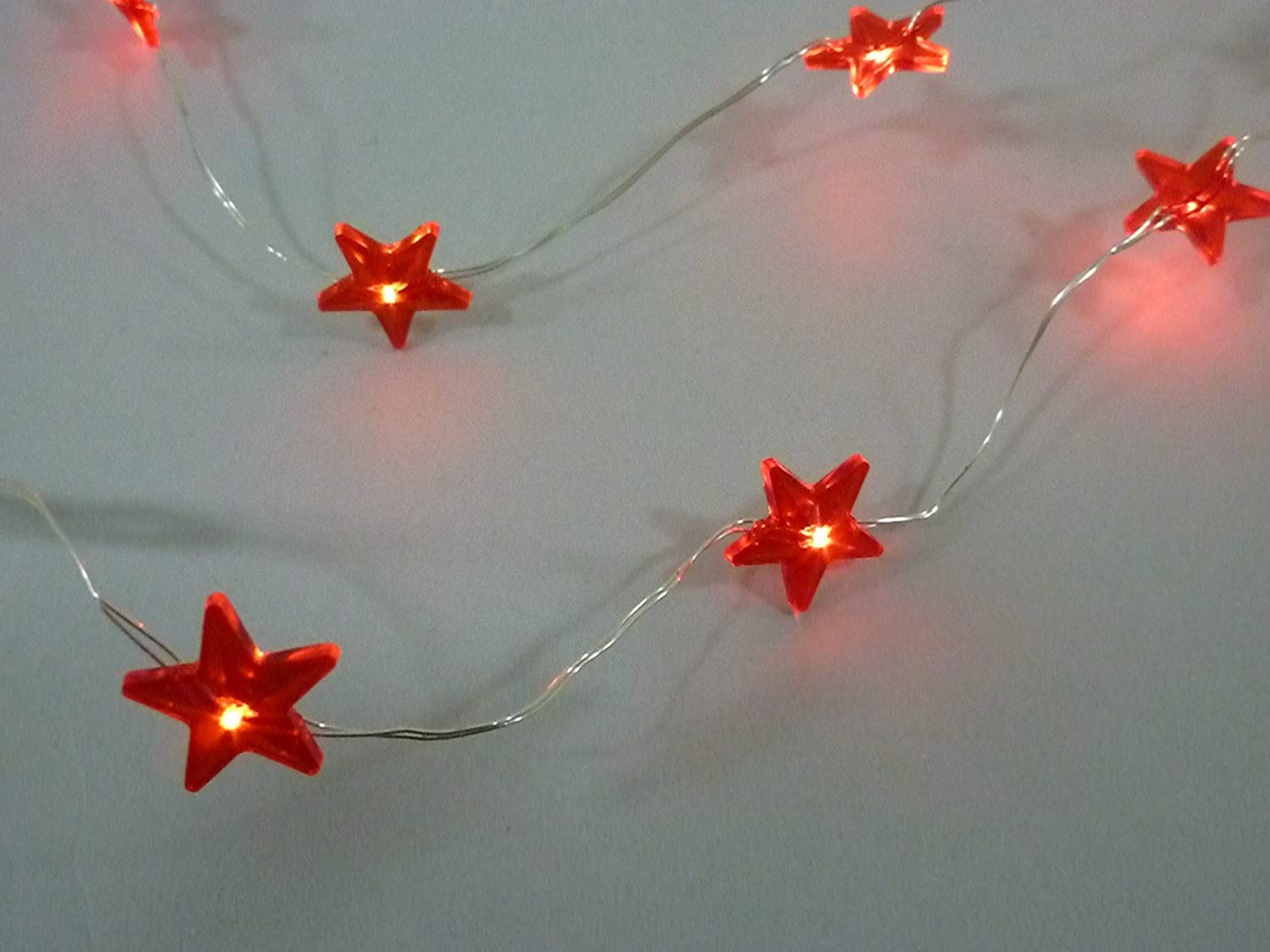 LED Lichterkette 20 flammig batteriebetrieben für innen Tisch-Weihnachtsdekoration