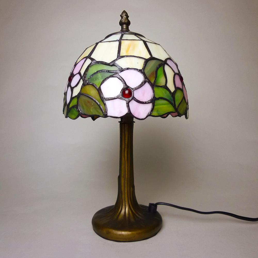 Tiffany-Stil Tischleuchte Carolin Dekorations-Stimmungs-Lampe