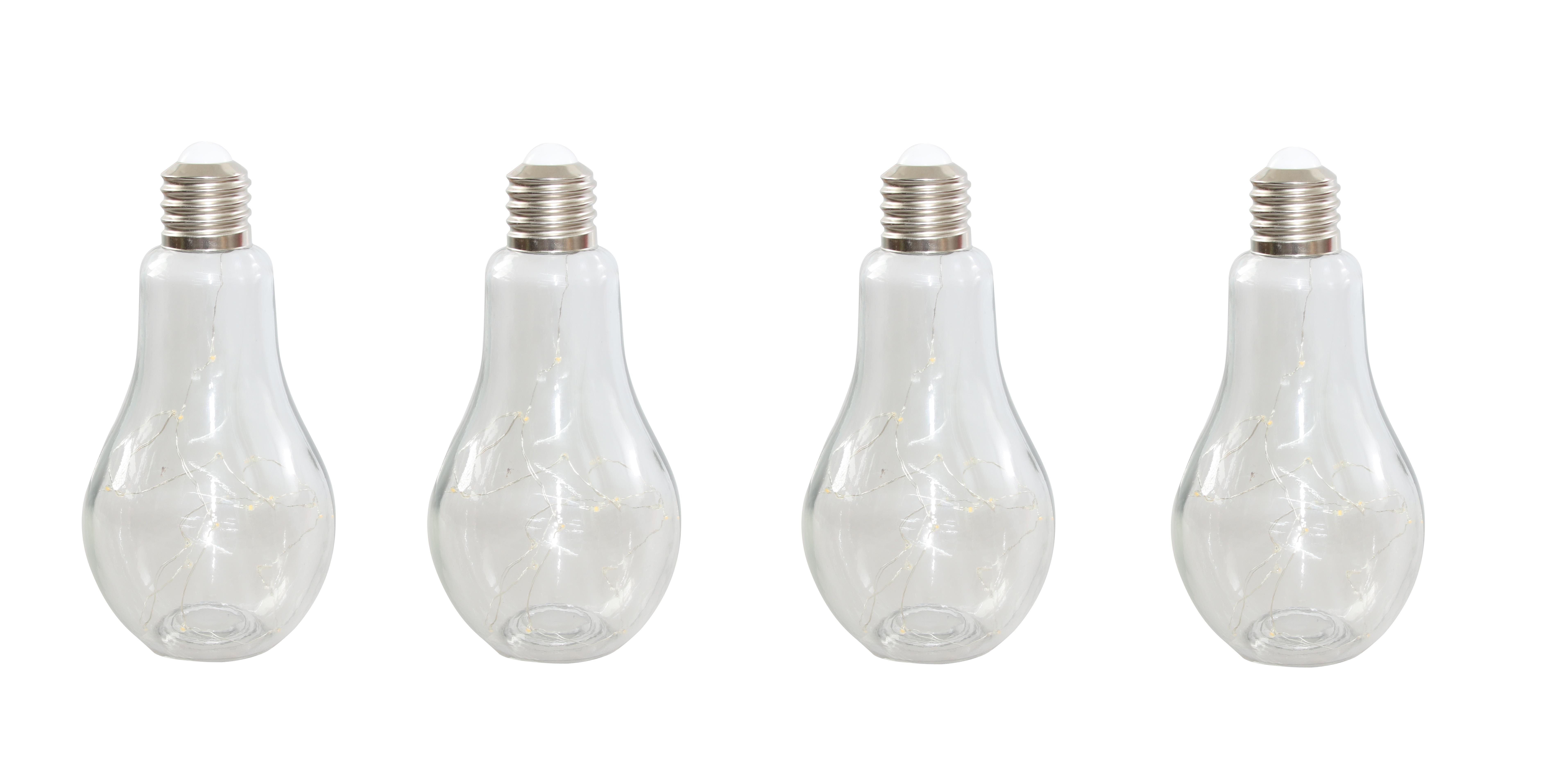 LED-Stimmungsleuchte Glühbirne mit Lichterkette batteriebetrieben