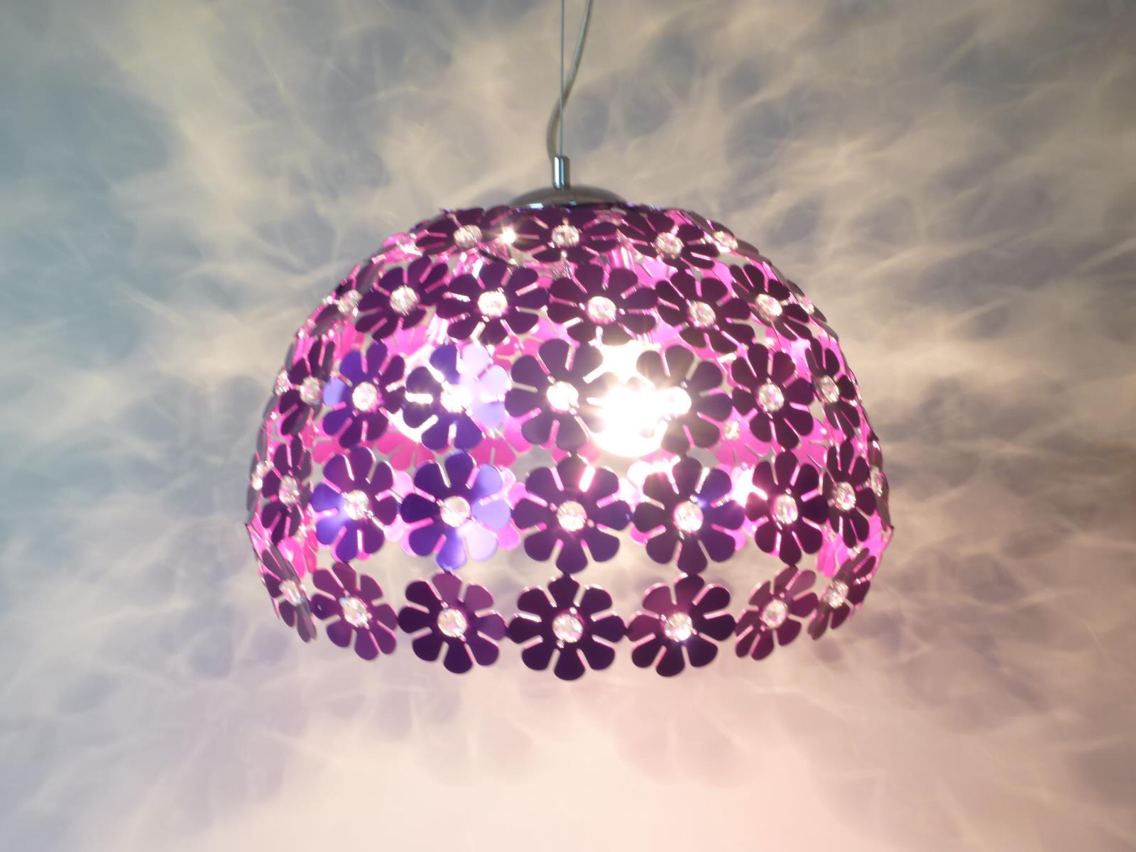 Pendelleuchte Florence 40cm lila Hängeleuchte