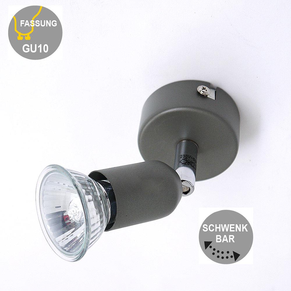 Spot-Strahler LINOS titan 1-flammig Decken-Wandbeleuchtung