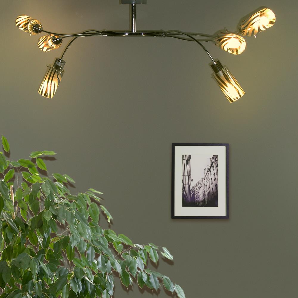 Deckenleuchte Sophie 6-flammig inklusive Leuchtmittel Deckenlampe