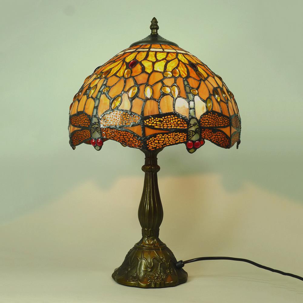 Tischleuchte CHARLOTTE Tischlampe im Tiffany-Stil