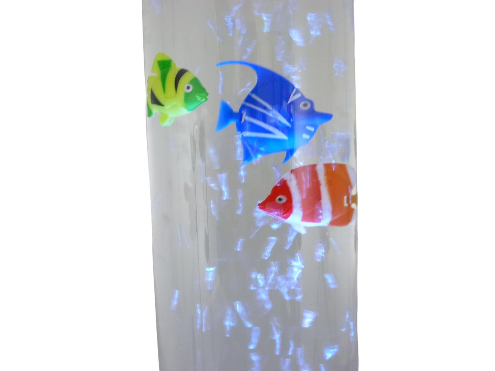 Wassersäule Aquafee mit 6 Fischen Dekoleuchte