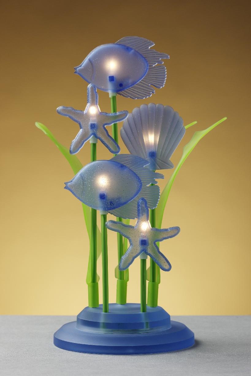 Tischleuchte Lolli-Fisch dekorative Lampe Kinderleuchte Dekolampe 