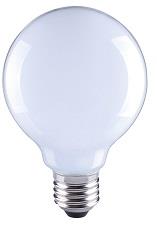 2 x LED Leuchtmittel E27 6Watt  G80 matt 
