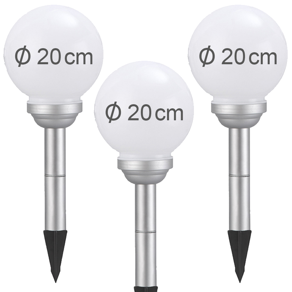 Dalux® Solar-Kugel-Dekoleuchte OLA Garten 3er Set