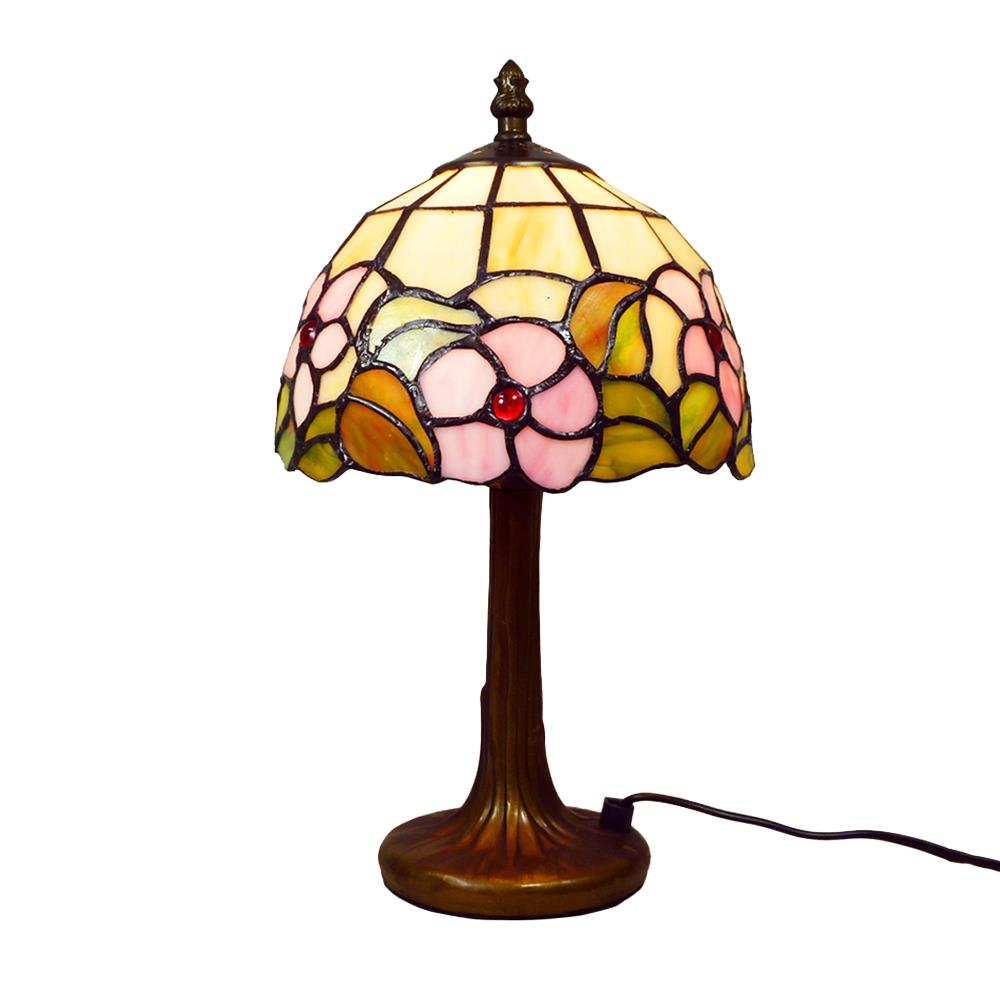Tiffany-Stil Tischleuchte Carolin Dekorations-Stimmungs-Lampe
