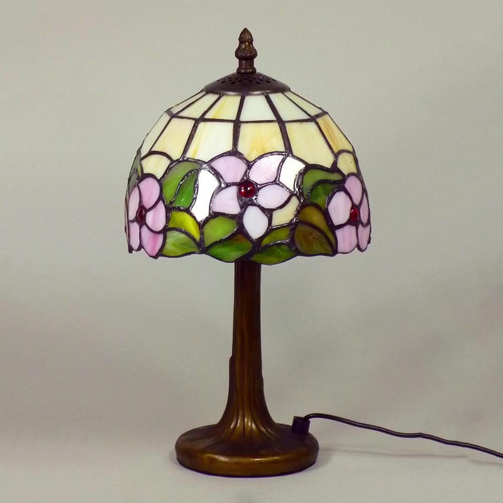 Tiffany-Stil Tischleuchte Carolin Dekorations-Stimmungs-Lampe