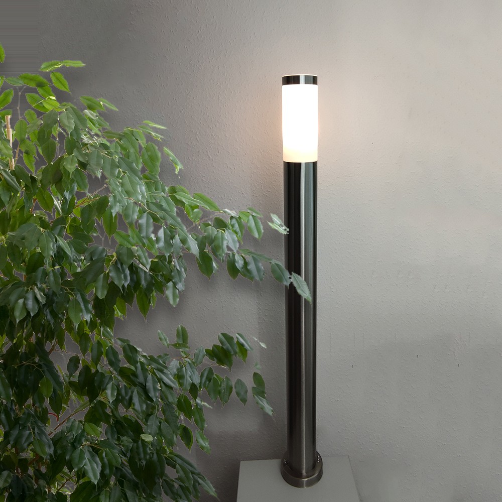 Edelstahl Außen-Steh-Wege-Leuchte OSLO