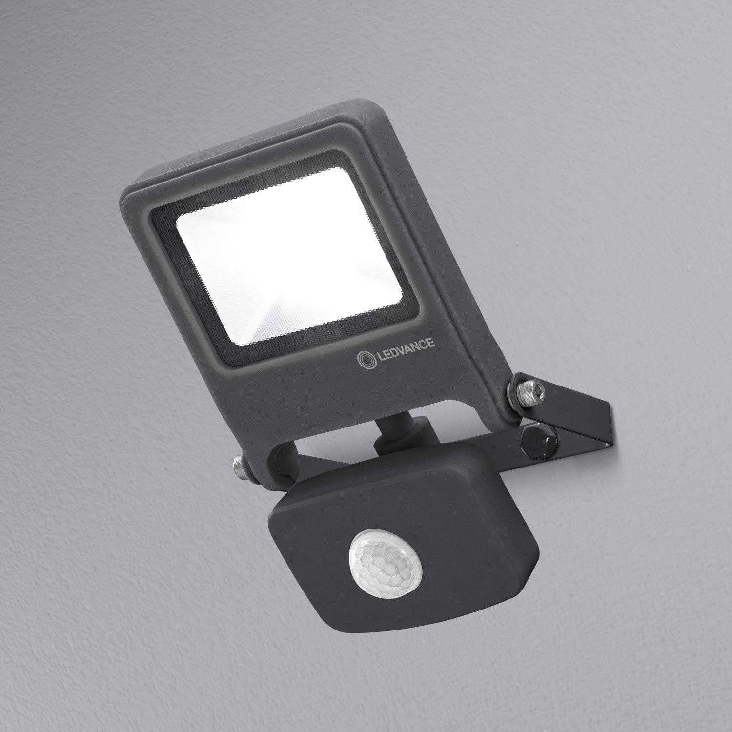 LED Fluter Außenwandleuchte mit Bewegungsmelder 20Watt 4000K