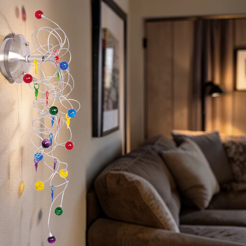 Wand-Decken-Leuchte MORIA 12-flammig