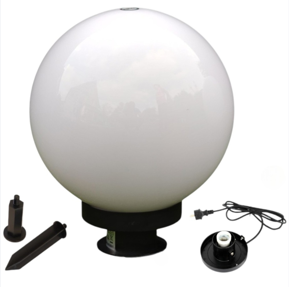 Hochwertige Kugelleuchte Marlon 40 Außenleuchte Kugellampe mit Erdspieß