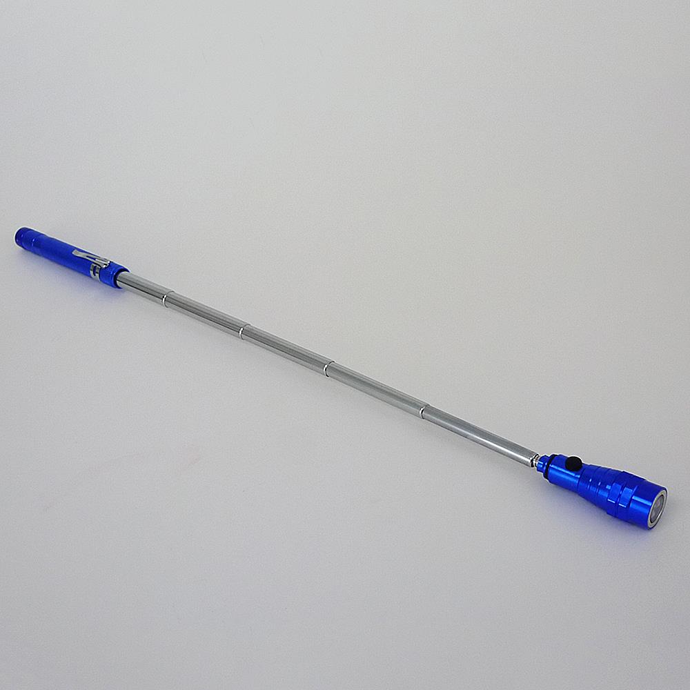 LED Teleskop-Taschenlampe Sky blau-2er Set