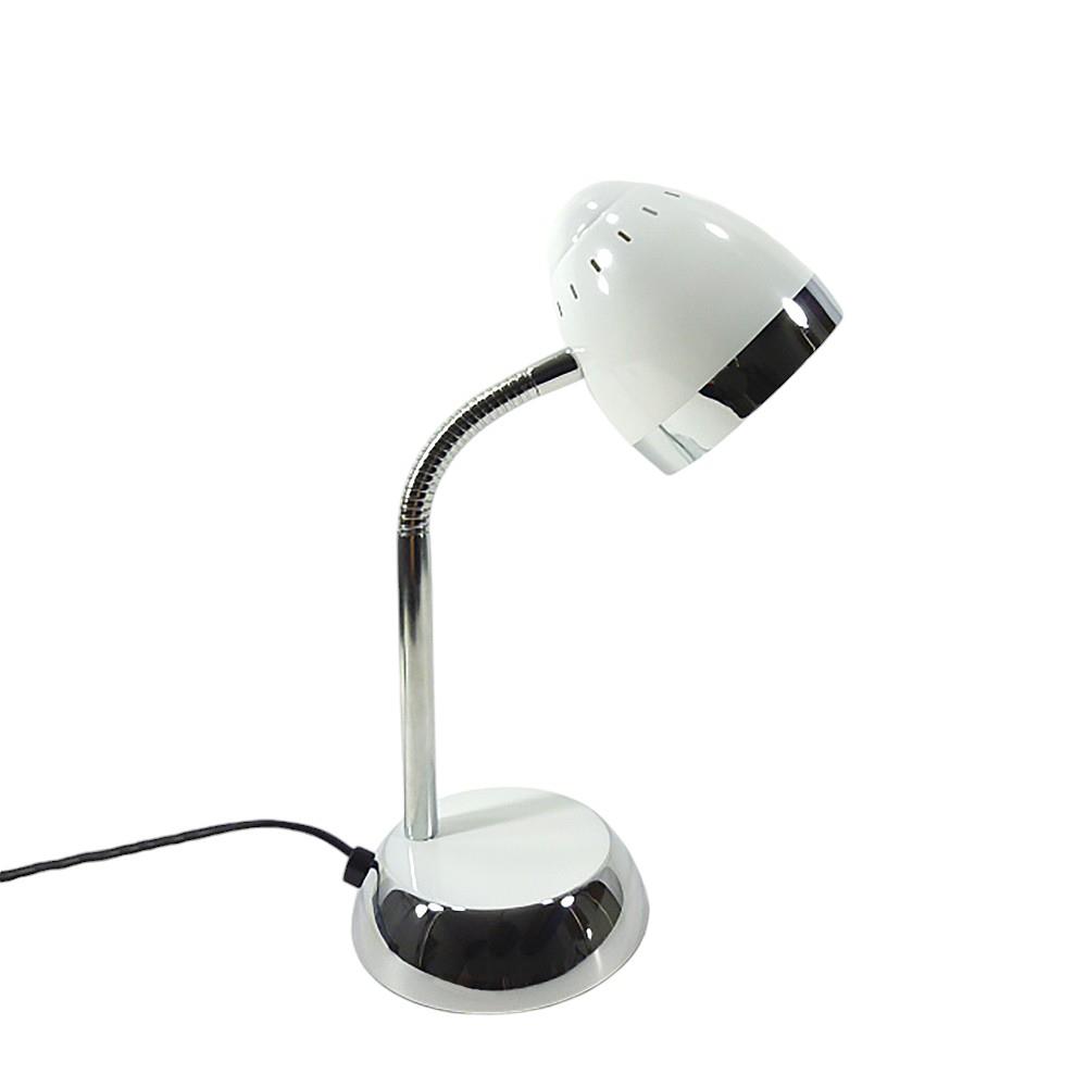LED Tischleuchte Tom weiß mit Flexarm