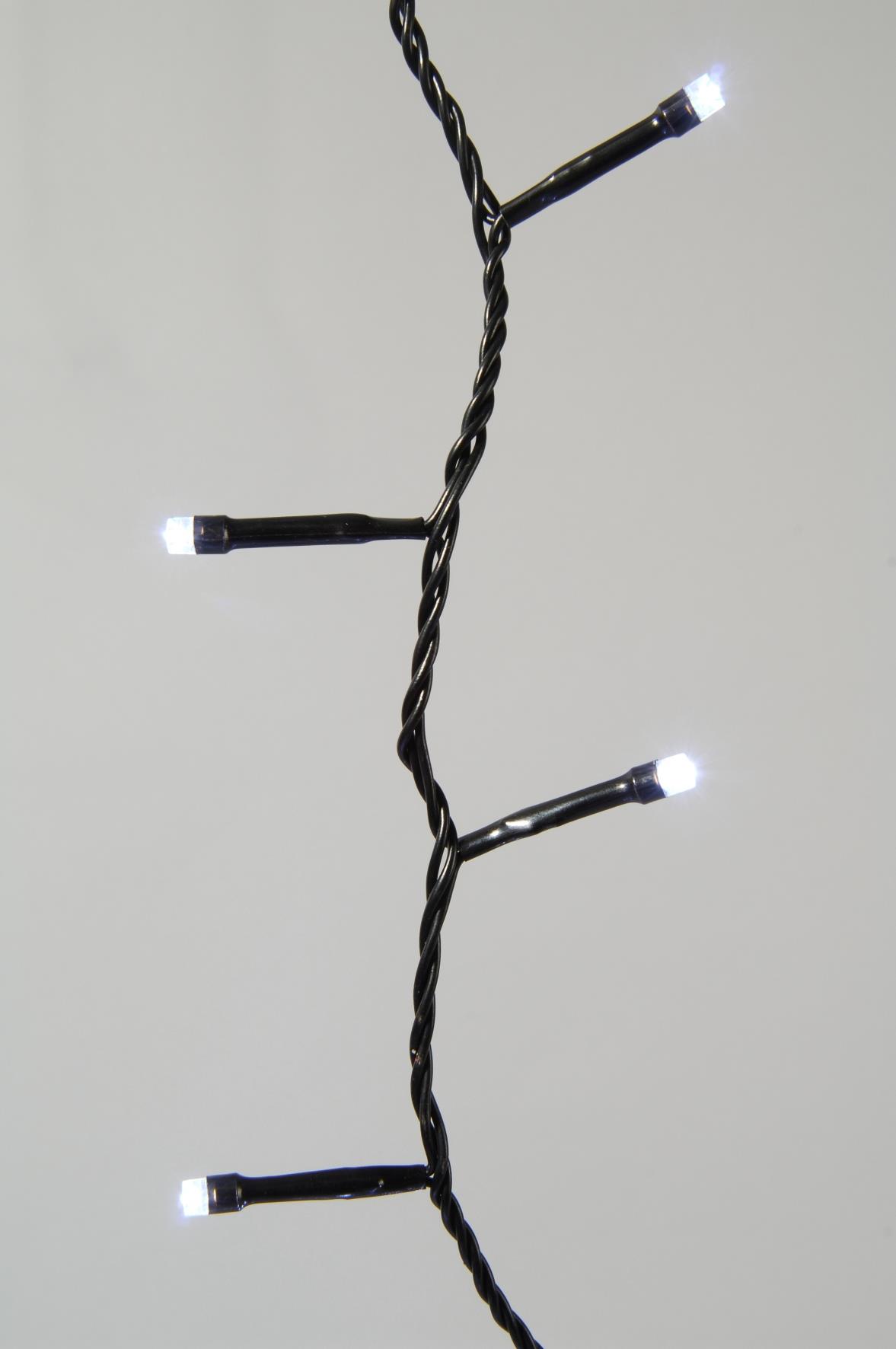 LED Lichterkette 96-flammig batteriebetrieben Time Funktion außen/Innen
