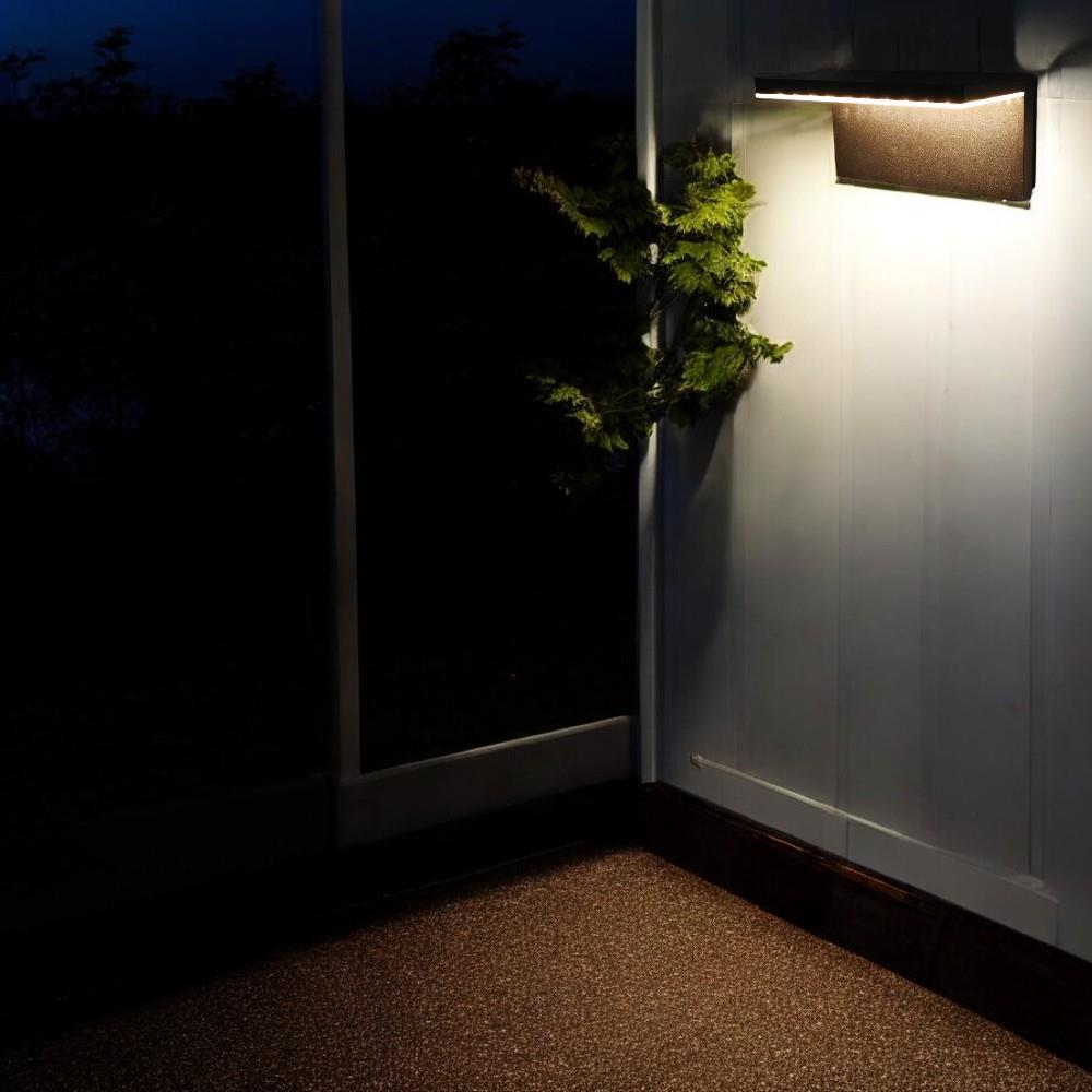 LED Außen-Wandleuchte Osaka Hausbeleuchtung