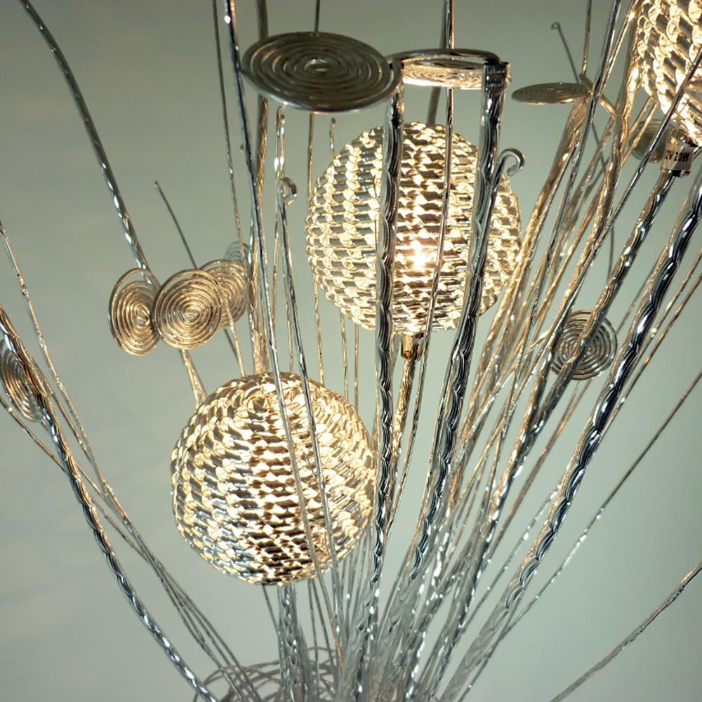 LED Stehleuchte Blumen-Vasenlampe JOLANDA 5-flammig