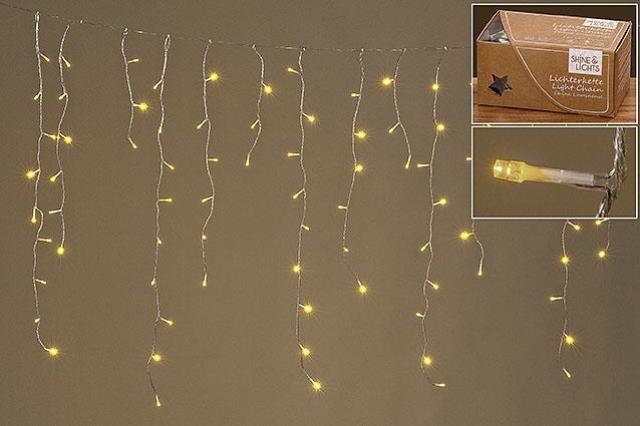 LED Lichterkette Eisregen 126-flammig