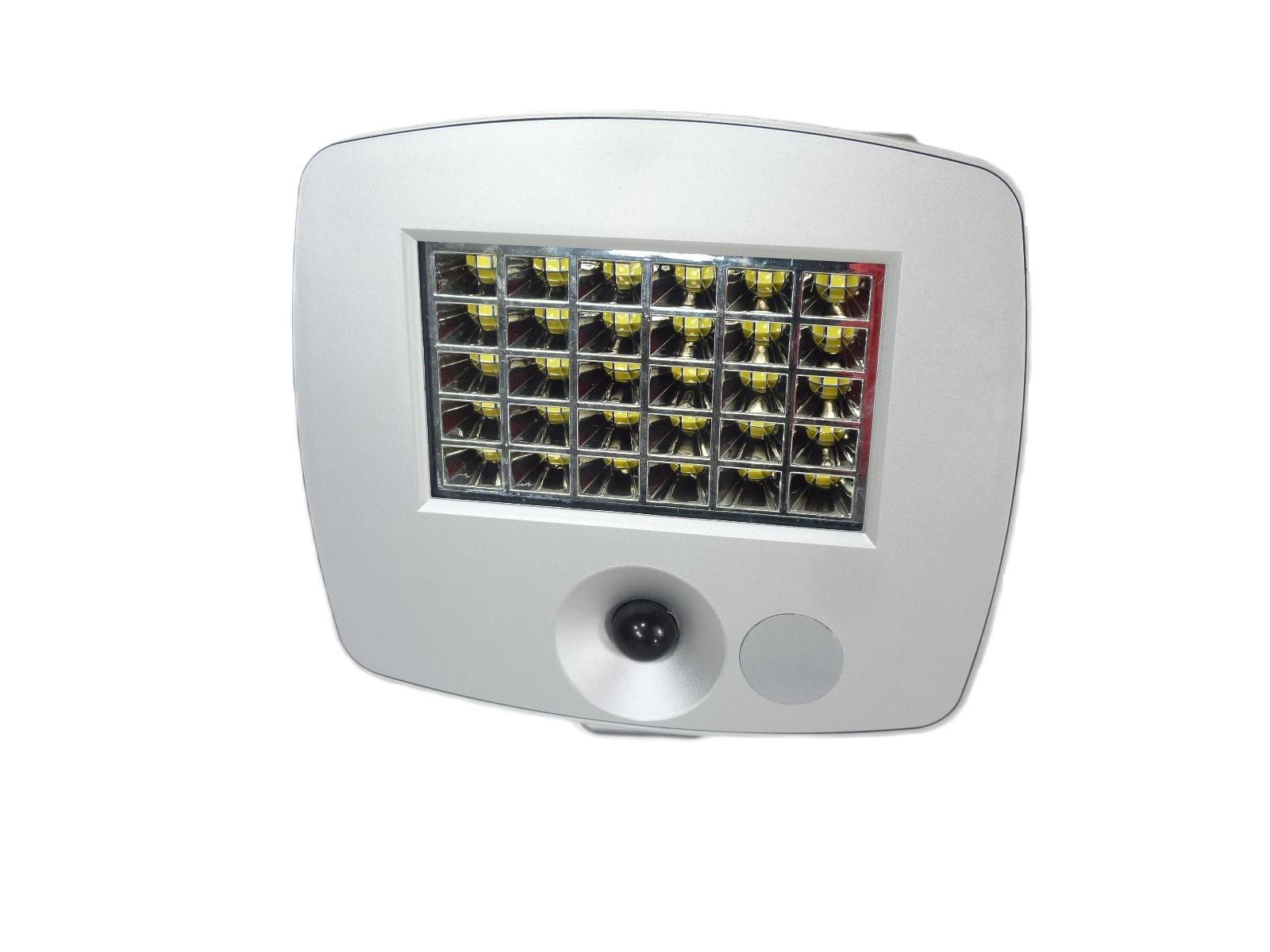 Solarwandleuchte Raven mit Sensor 30 LED Hausbeleuchtung
