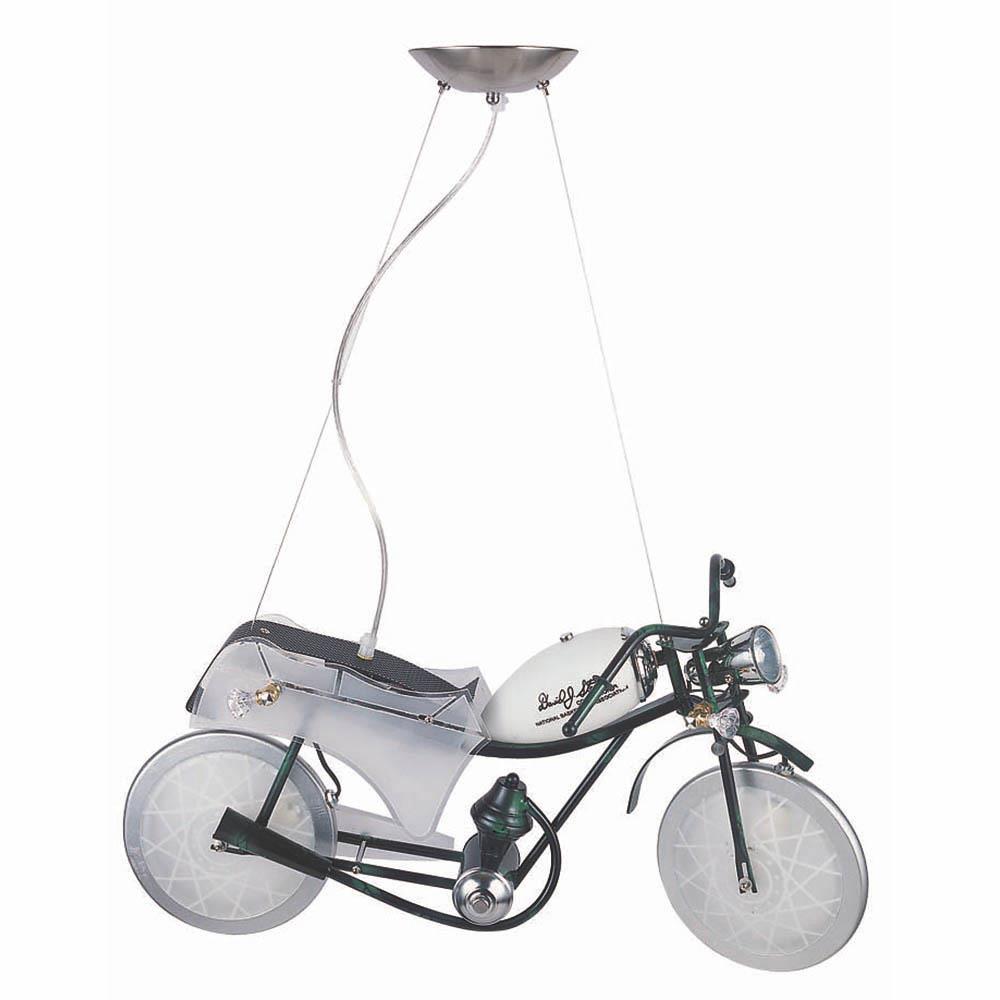 Designer-Decken-Pendelleuchte MOTORRAD Dekorations-Hängelampe 
