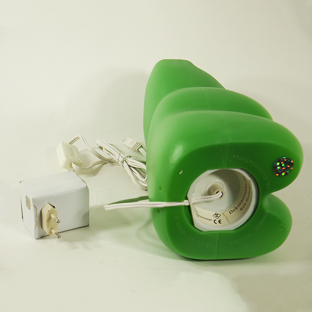 LED Dekoration-Kinder-Leuchte GUMMIBÄR 54cm grün