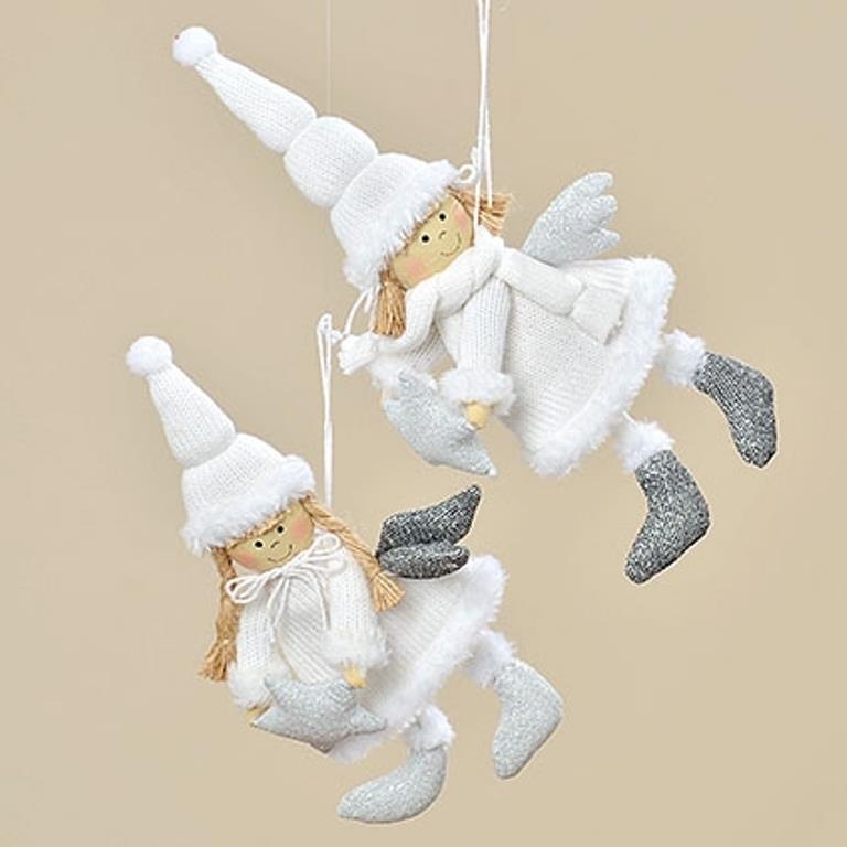 2x Deko-Weihnachtshänger Hänger Mariele Fensterdeko Baumhänger 