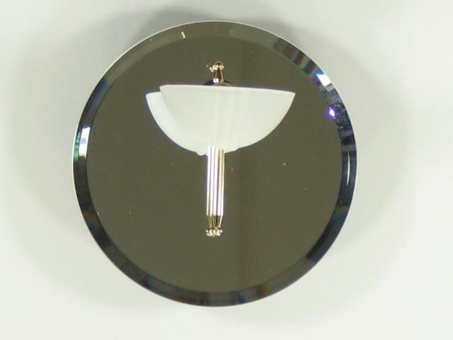 Spiegel-Wandleuchte Modell Kreis Wandlampe