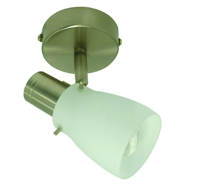 Glas-Decken-Spot-Strahler EIKO inklusive Energiespar Leuchtmittel