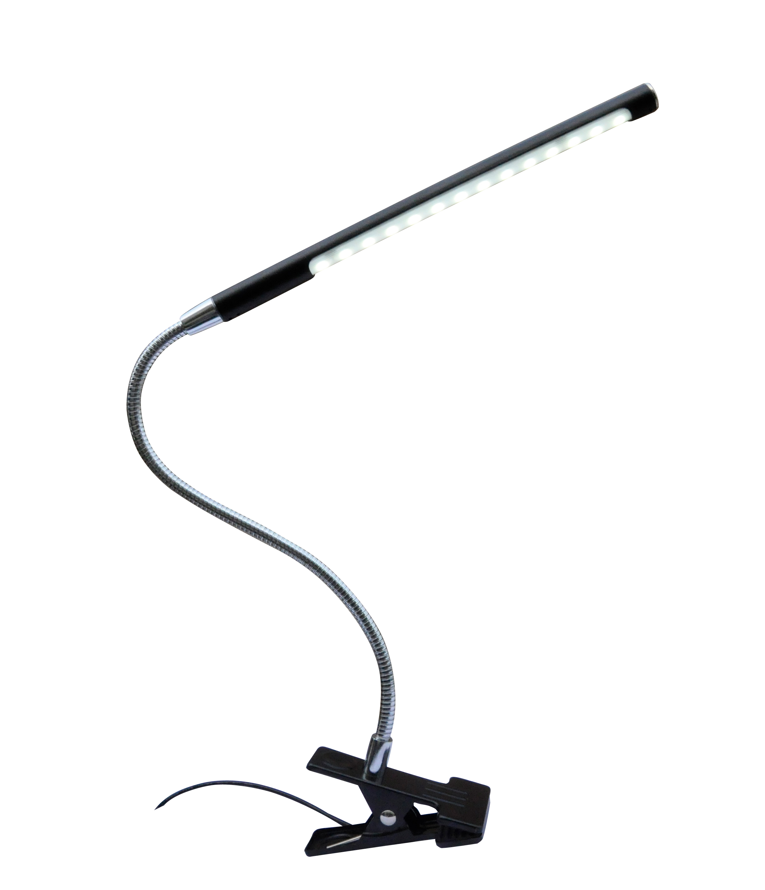 LED Klemmleuchte TONY mit Flexarm und Dimm-Touch-Funktion